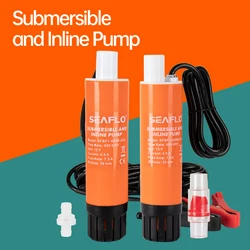 Pompe linéaire submersible 12v cc, pompe à huile pour RV, pompe à eau, booster, pompe de rinçage 