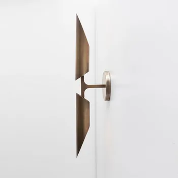 

Modern Glass Wall Lamp Gold Led Wall Light Fixtures for Home Decor Bedroom Bathroom Mirror Lights Nordic Indoor Luminaire E14