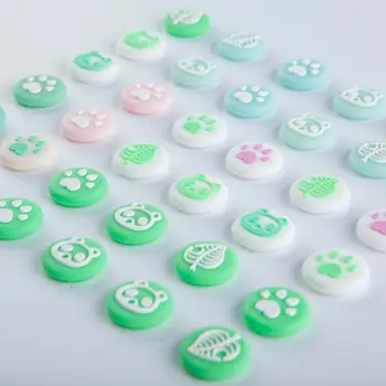 

6PCS Silicone Antislip Thumb Stick Grip Joystick Cap Cover Skin Button For Nintendo Switch&Lite Controller Case