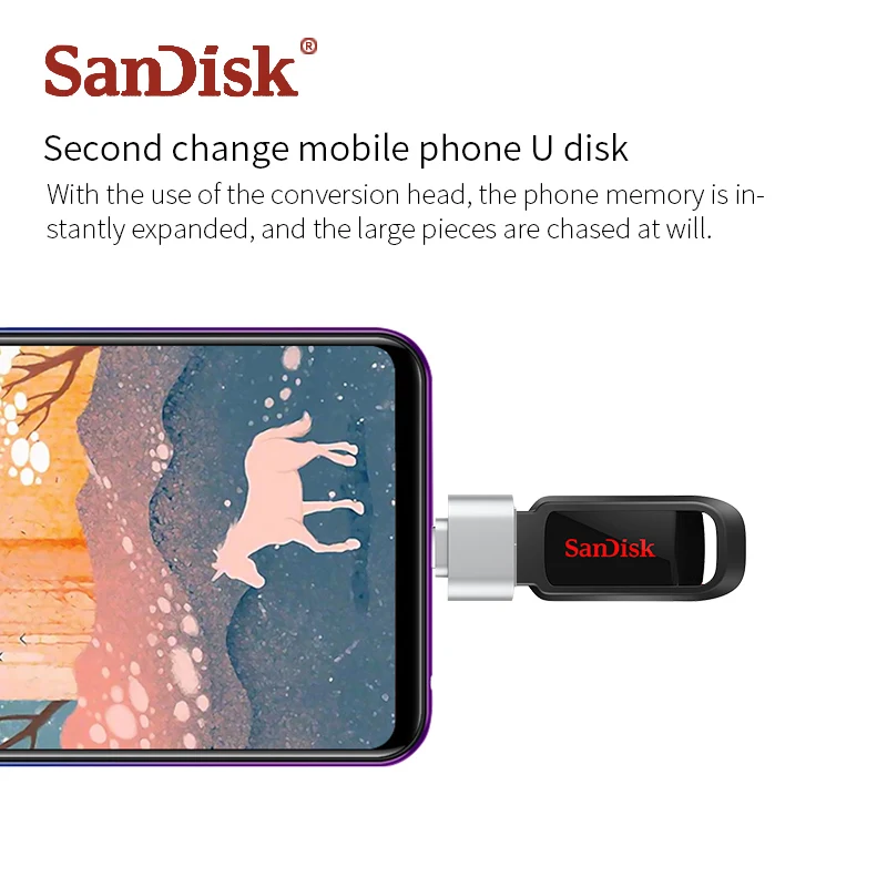 Флеш-накопитель USB SanDisk CZ61, 128 ГБ, 64 ГБ, 32 ГБ, 16 ГБ, USB 2,0, флеш-накопитель, карта памяти, поддержка usb, официальная проверка