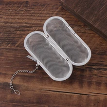 Прочное ситечко для чая, подвесной безопасный многоразовый сетчатый ситечко для чая из нержавеющей стали, ситечко для заварки чая, стальной кухонный инструмент