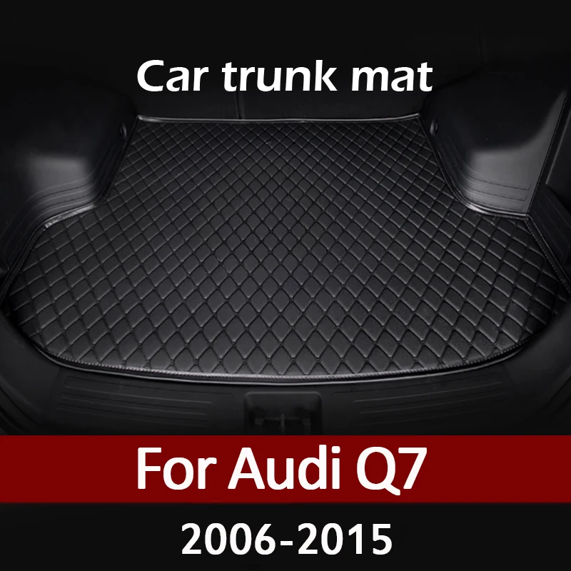 Car trunk mat for Audi Q7 Five seats 2006-2008 2009 2010 2011 2012 2013 2014 2015 cargo liner carpet interior accessories cover |