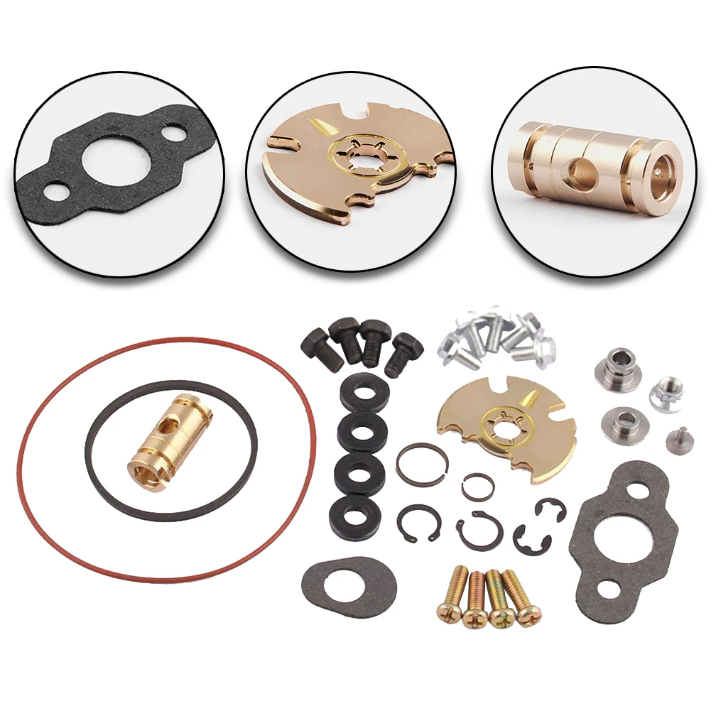 

Turbocharger Repair Kit Practical Durable Turbo Rebuild Portable Car Auto Gasket O Ring Replacement Part For Garrett GT1752S