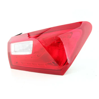 

beler Plastic Red Outer Tail Light Rear Lamp Case Housing Fit For Chevrolet Malibu XL 2016 2017 2018