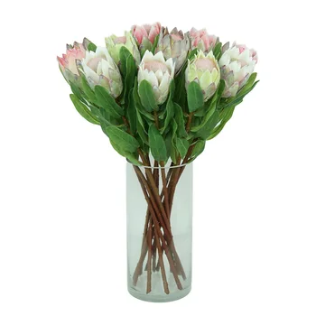 

Imitation Flowers High Quality 3D Printing White Protea g