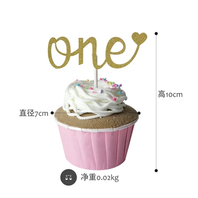 Dessert window decoration props Simulation cream cup cake Children's photography props Happy birthday cake - Цвет: Темно-розовый
