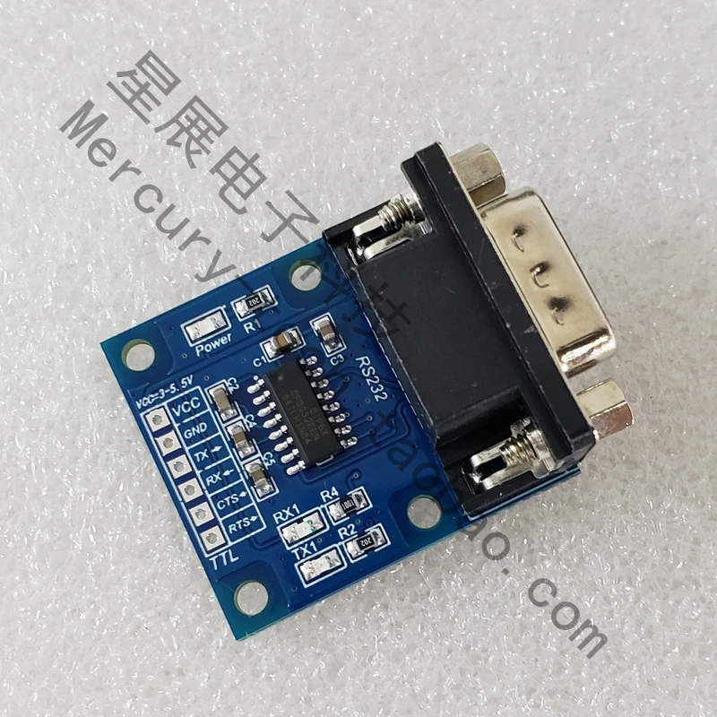 Male DB9 Serial Module RS-232 Level Mutual Conversion TTL