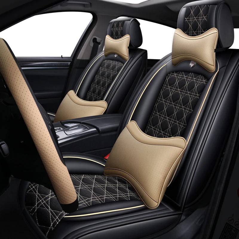

Leather&Flax Universal car seat cover for Mitsubishi All Models ASX Lancer SPORT EX Zinger FORTIS Outlander Grandi car styling