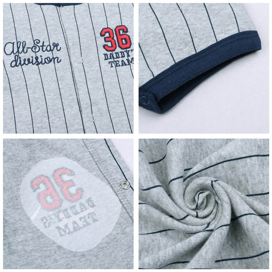 Summer 2017 baby boys clothes cotton Jumpsuit Short sleeve Roupas Bebes Menino for Baby Boy Body overalls , 0-24M baby rompers