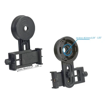 

Univeral Mobile Phone Camera Adapter Smartphone Capturer Telescope Clip Mount Y3ND