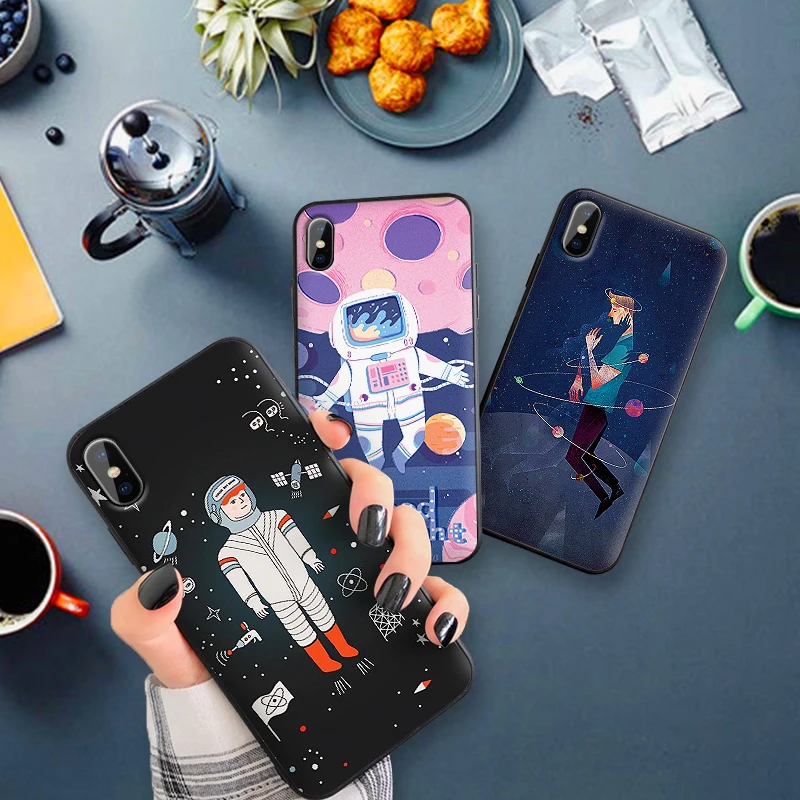 Чехлы для мобильных телефонов Xiaomi mi 8 9 SE 6X X 2S 3 F1 абстрактное искусство планеты