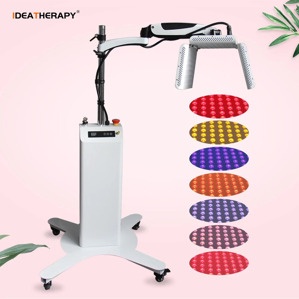 7 Colours Red Near Infrared 633nm 590nm 417nm 660nm 850nm Led Light Therapy Lamp With Stand For Full Body Home Use Spa Bed the colours we share angelica dass