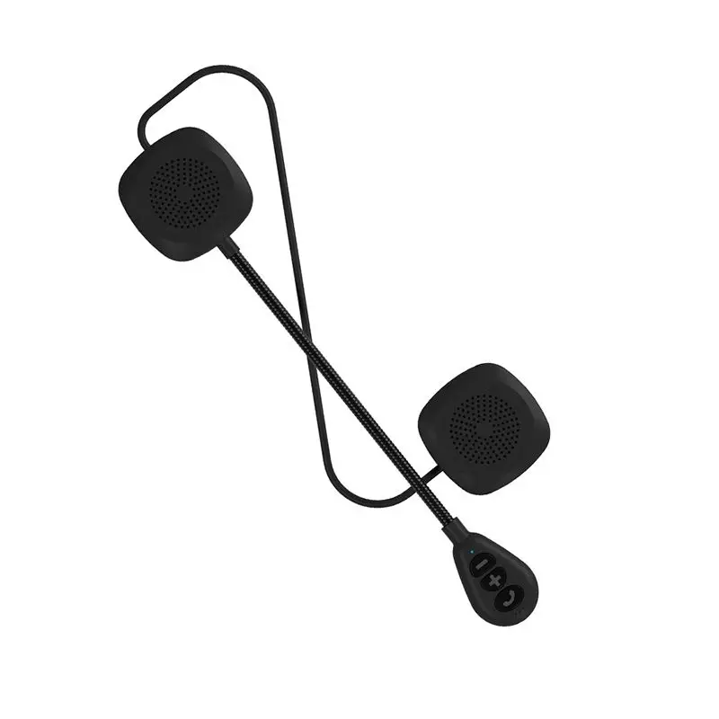 A Bluetooth беспроводная анти-помехи Мото шлем гарнитура с микрофоном громкой связи Вызов Bluetooth 5,0 домофон для мотоциклетного шлема - Цвет: A