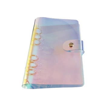 

6 Hole PVC Loose Leaf Binder Notebook Notepad Sketchbook Business Journal Agenda
