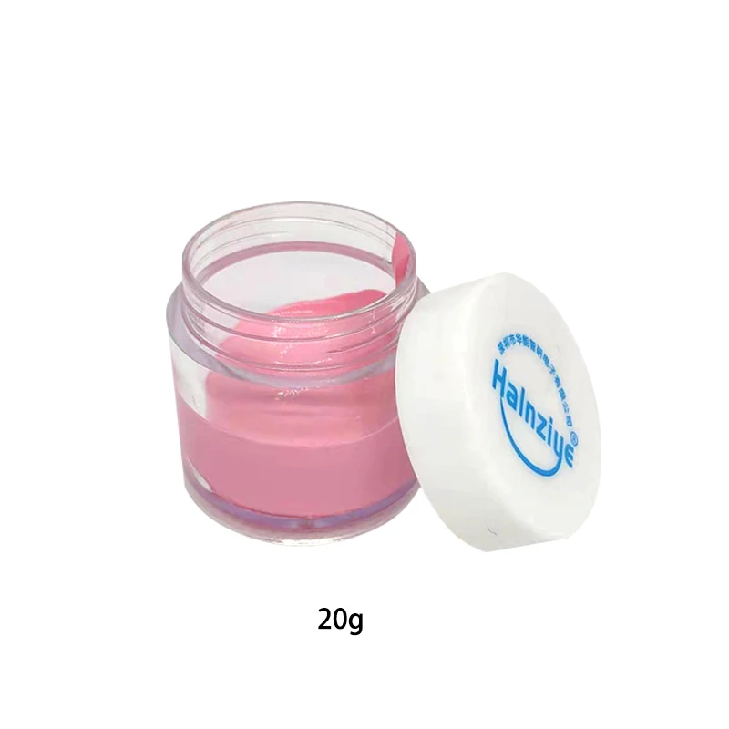 3g/20g Pink Thermal Silicone Grease Syringe Paste for CPU Cooler LED GPU Household Appliances Electronic Components Cooling flux core