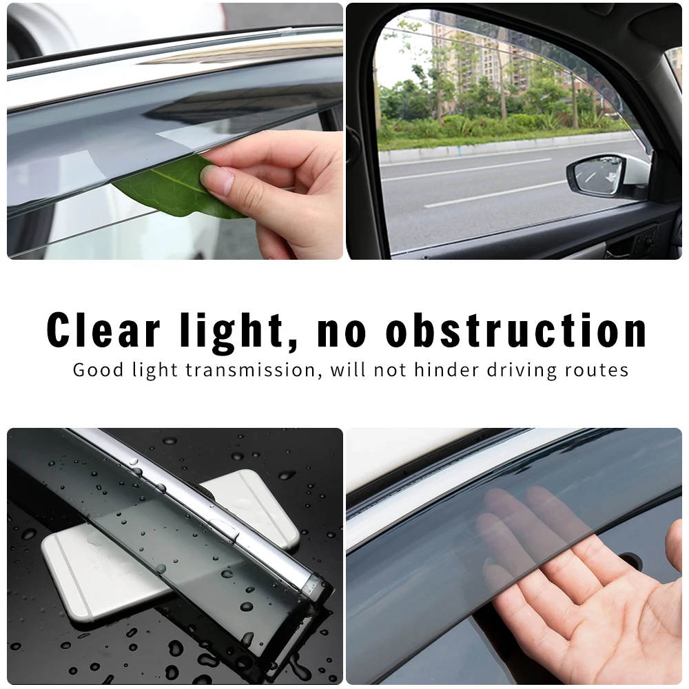 Details about / For DongFeng 580 2017 Window Visors Side Sun Rain Guard Vent Deflectors