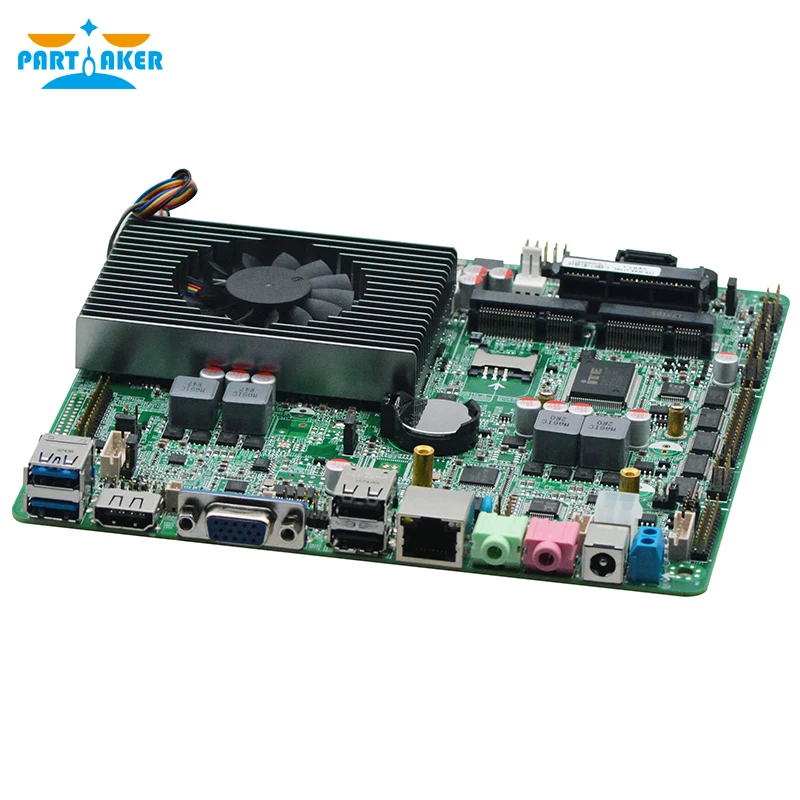 Partaker ITX-H45_I716L Intel Core i7 4510U Haswell i3 i5 i7 тонкий ITX материнская плата с 6 COM RS485 USB3.0 17x17 см