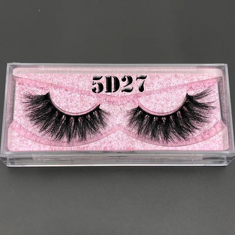 Mikiwi 5d lashes 3D норковые ресницы розовое золото блестящий чехол коробка с собственным логотипом для оптового заказа whalesale - Цвет: 5D27