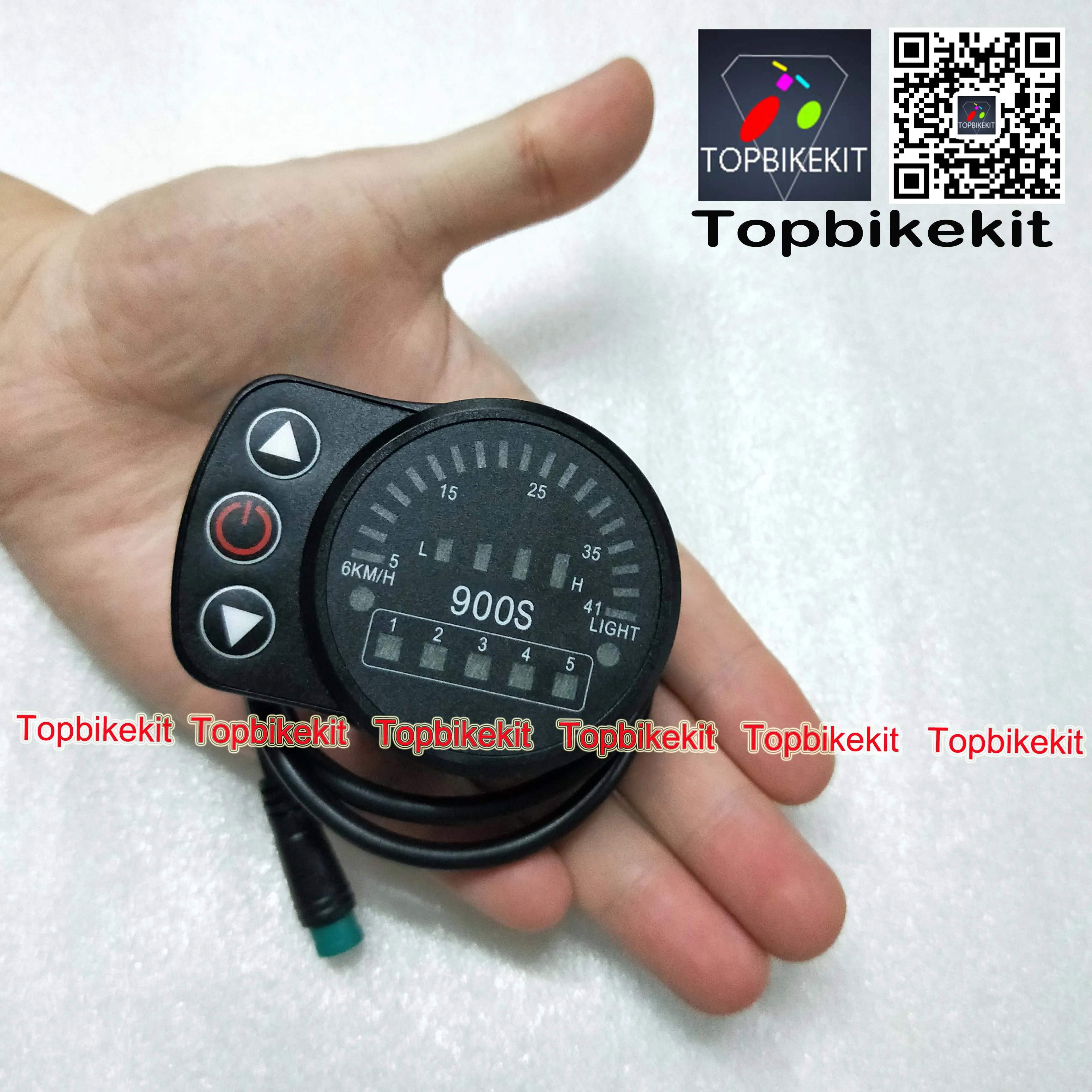 Измеритель diplay KT LED900S 24 В/36 В/48 В с 5-контактным водонепроницаемым разъемом Julei