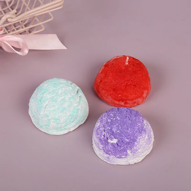 DIY креативная свеча форма для пирожного Макарон форма мороженого диффузор ароматическая свеча силиконовая форма помадка форма для торта мыло ручной работы