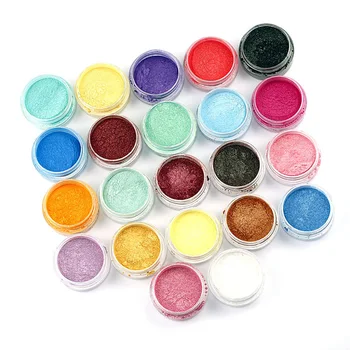 

Multicolor Pearlescent Powder for DIY Jewelry Filler Crystal Mud Epoxy Resin Color Dye Pigment