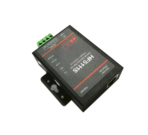 HF5111S 직렬 서버, 산업용 직렬 포트 서버, RS485-이더넷 3 소켓, Romote 관리, D2D, MQTT, Modbus 3