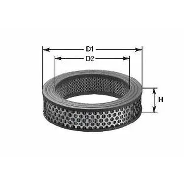 Фильтр Воздушный Nissan: Micra 82-92 Clean filters арт. MA684