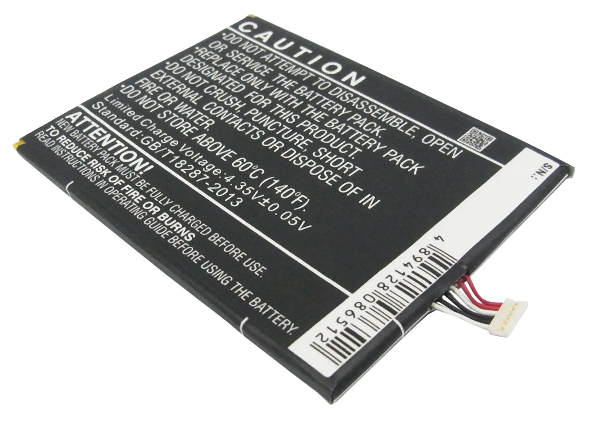 Обновленная батарея Cameron Sino для Alcatel CAC2000012C2 One Touch Idol S, One Touch Idol X 2000 мАч/7.60Wh
