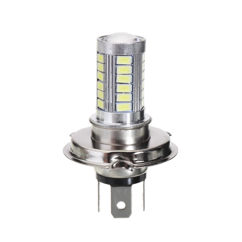 1pcs Universal External Light H4 5630 33LED 12V High Brightness Car Fog Light Headlight Bulb White Head Lamps Bulb HeadLamp 1pcs Universal External Light H4 5630 33LED 12V High Brightness Car Fog Light Headlight Bulb White Head Lamps Bulb HeadLamp