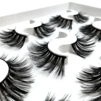 

NEW 9 pairs fake Eyelashes 100% Mink Eyelashes Mink Lashes Natural Dramatic Volume Eyelashes Extension False Eyelashes