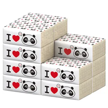 

New 6 Packs Log Pumping Paper Of Pumping Paper Towels Kitchen Paper Household Paper Towels Tissues Facial Tissue Paper