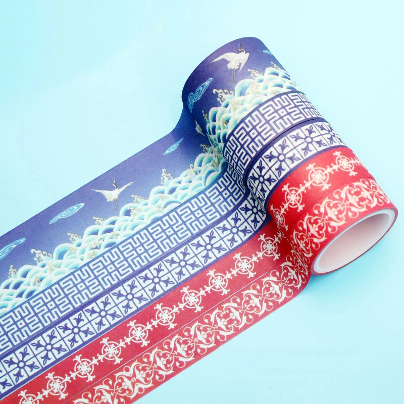

Washi Tape Adhesive Printed Fluorescent Tape Useful Things For Home Used For Packaging Gifts Decoration Pasting Paper DIY Tape