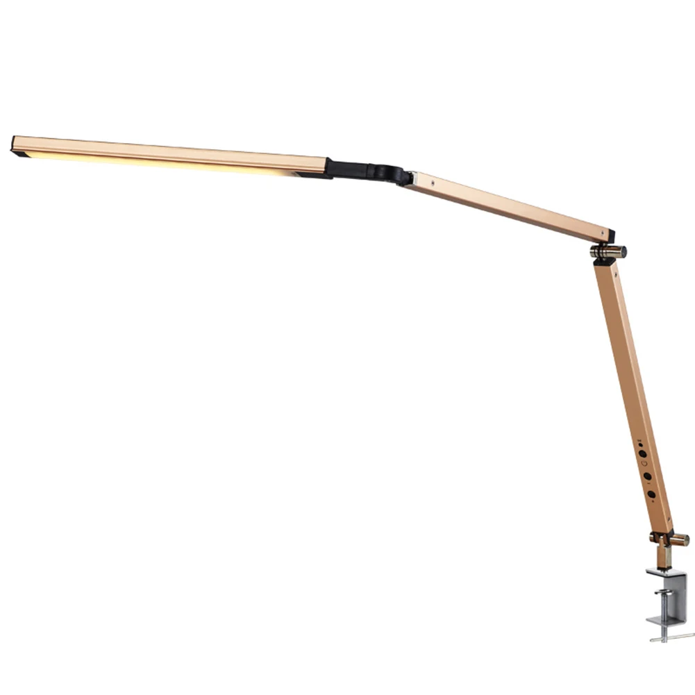 

Swing Arm LED Desk Lamp with Clamp Dimmable Table Light for Study Reading Work Office JA55