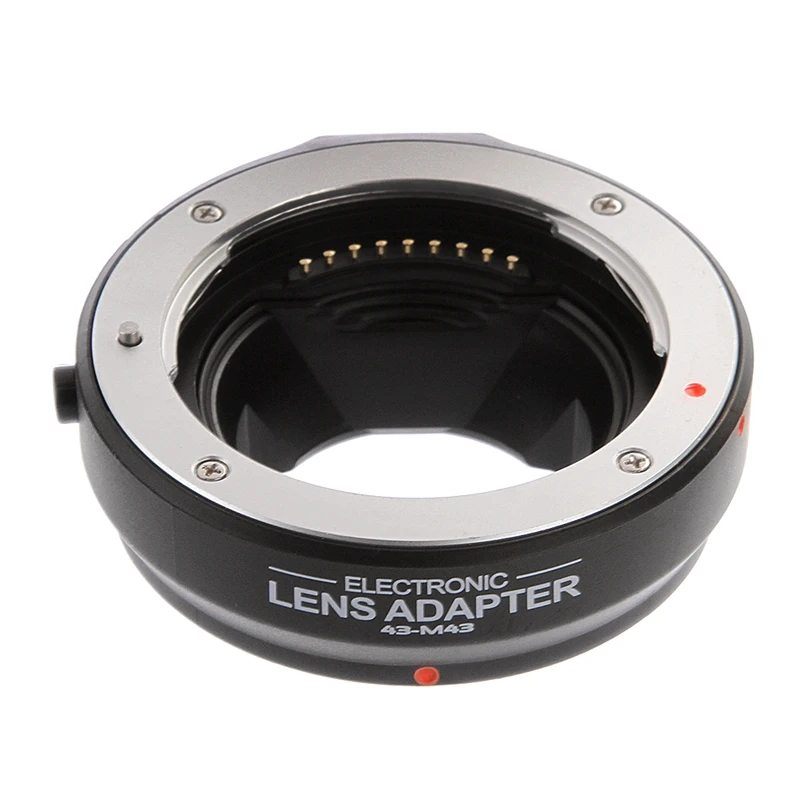 

Auto Focus Lens Mount Adapter Ring for Four Thirds 4/3 Lens for Olympus OM-D E-M1 for Panasonic Mini 4/3 MMF3 Mount Camera