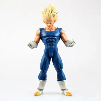 

Anime Dragon Ball Z Super Saiyan 2 Vegeta PVC Action Figure Collectible Model doll toy 26cm