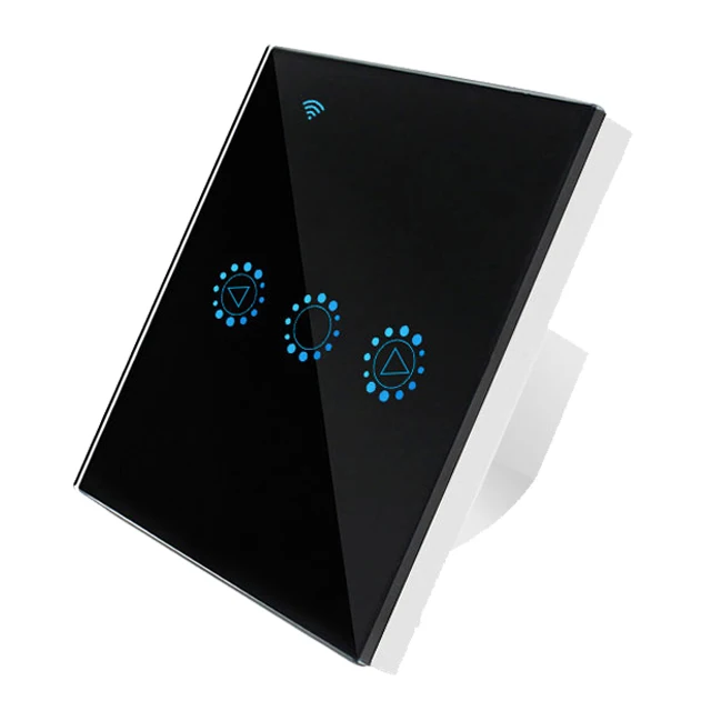 Black EU Standard Dimamble, WiFi, умный светильник, 3 комплекта, сенсорное управление, бесступенчатый диммер, 300 Вт, пульт дистанционного управления, Alexa, Google Assistant, IFTTT - Цвет: Black EU Standard