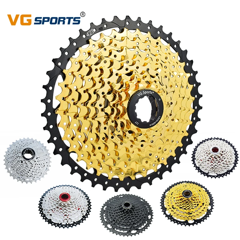 VG Спортивная 8 9 10 11 12 скоростная кассета MTB велосипедная маховик кронштейн