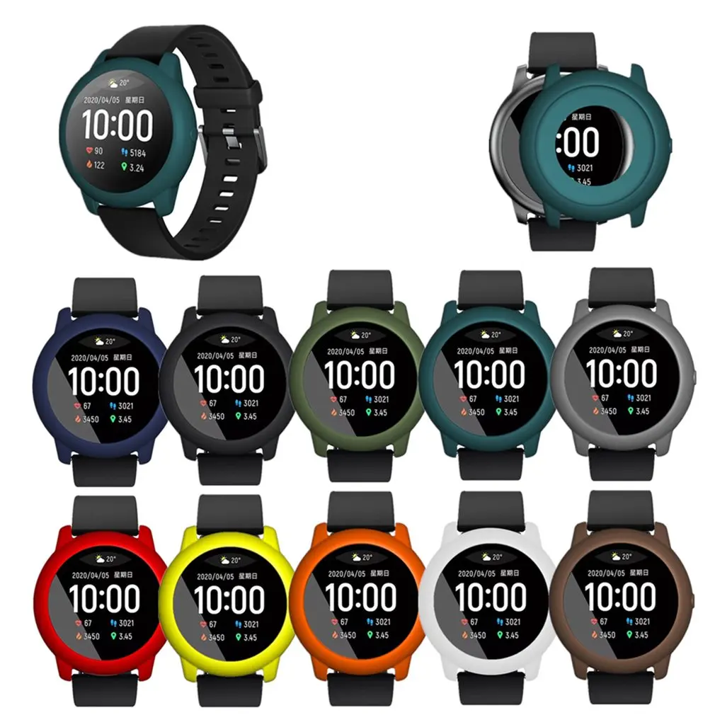

Case Cover For Haylou Solar LS05 Smart Watch TPU Silicone Protector Frame Soft Protect Shell For Xiaomi Haylou Solar