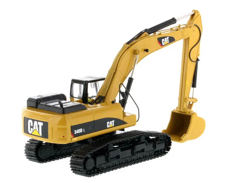 DM Картер инженерный автомобиль модель 1: 50 CAT 340d экскаватор модель игрушка крюк машина 85908c
