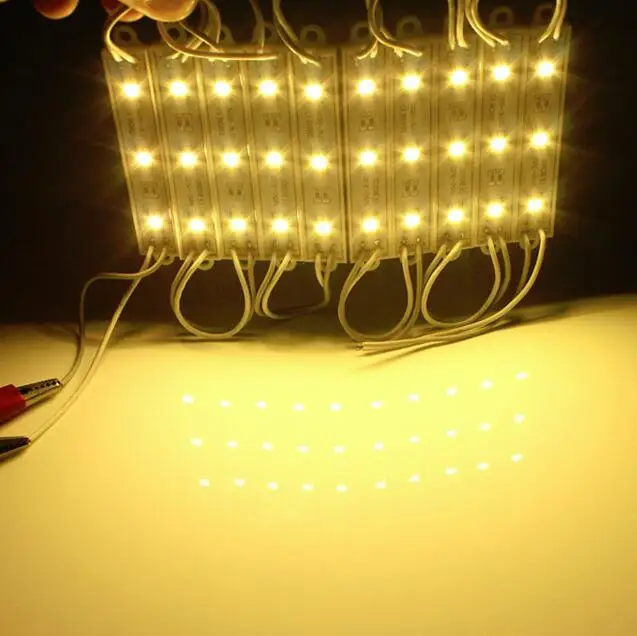 Водонепроницаемый dc12в супер яркий 7512 5050 3SMD RGB светодиодный модуль струны светильник