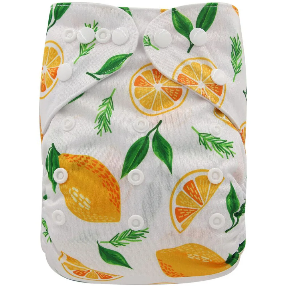 Cloth Diapers Ohbabyka Reusable Nappies Newborn Adjustable One-Size Couche Piscine Designer