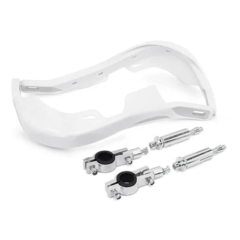 

1 Set of 22mm 28mm Handlebar Protectors for KTM Kawasaki Honda Yamaha Suzuki(White)