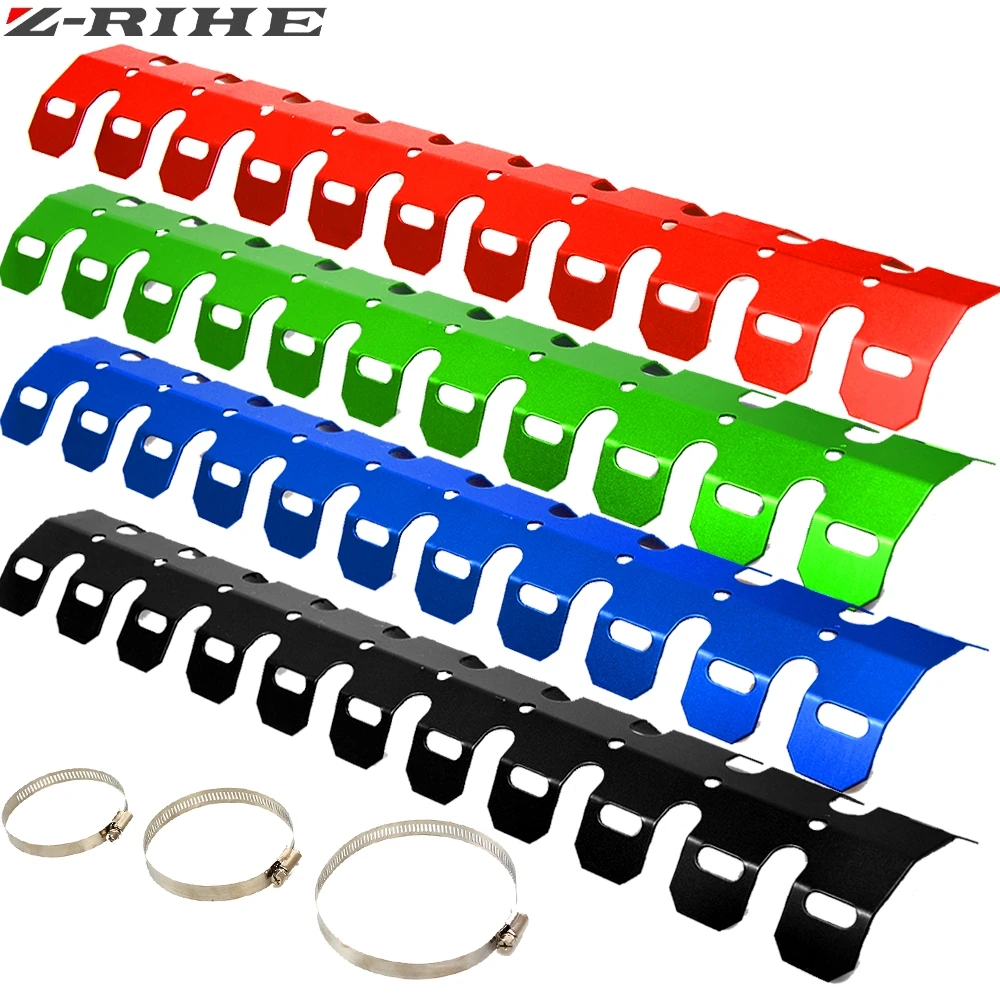 

Exhaust Heat Shield Muffler Protector Cover for YAMAHA YZ125 YZ250 YZ 125 250 2005-2020 2019 2018 2017 2016 Shield Guard Motor