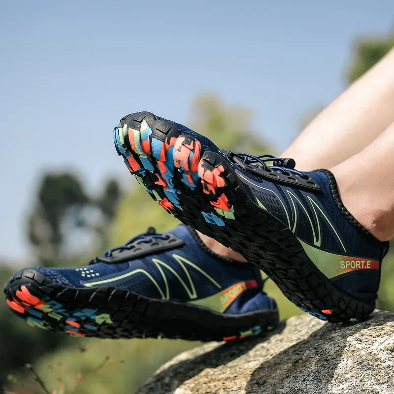 Men Women Water Shoes Quick Dry Upstream Sport Barefoot Diving Socks Non Slip Aqua Hiking Climbing Sneakers | Спорт и развлечения