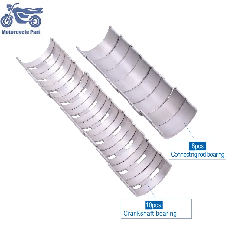 

STD 35mm +25 +50 Motorcycle Crankshaft Tile & Connect Rod Bearing Set For Suzuki GSXR1000 GSX-R1000 GSXR 1000 GSX-R 1000 2001-16