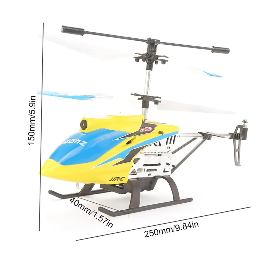 JJRC GAZE JX03 2,4G 4CH удержание высоты Hover один ключ взлет RC Вертолет Модель RTF игрушки красный желтый с Wifi 720P HD камера