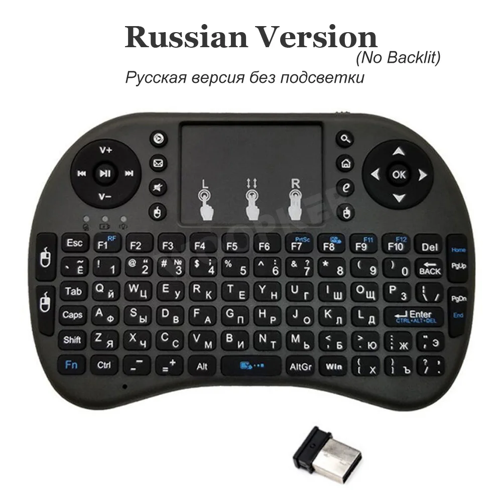 2.4Ghz Portable Keyboard Smart TV Keyboard PC Game for Android TV Box