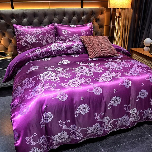 2021 Luxury 2 or 3pcs Bedding Set High Quality Duvet Cover Sets 1 Quilt Cover + 1/2 Pillowcases Twin Double Full Queen King 15