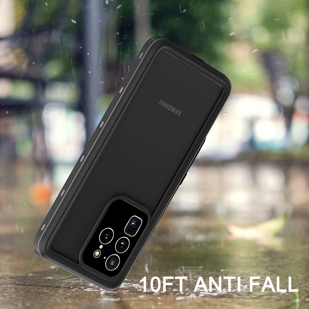 US $579.00 50pcs For Samsung Galaxy S20 Ultra S10 Plus S9 Plus Note 10 8 9 Waterproof Case Dot Series IP68 3M Diving Underwater Armor Cover