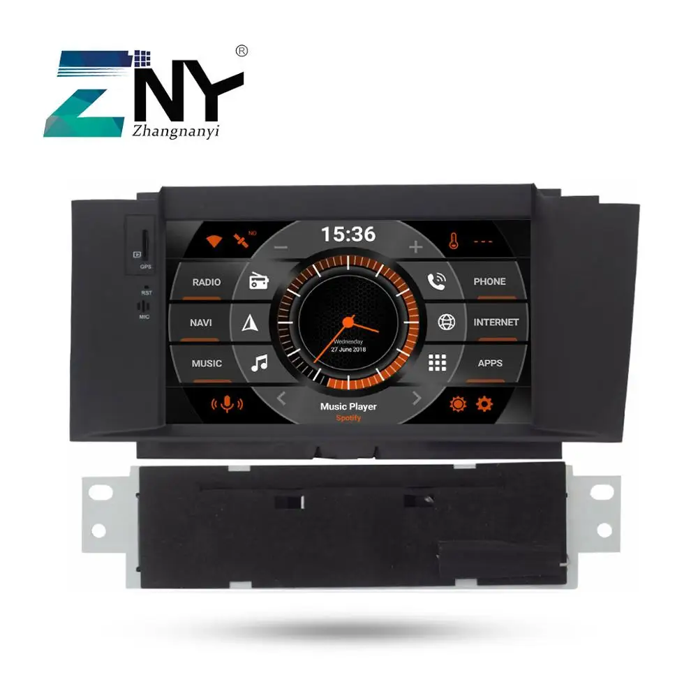 7 &quotAndroid 10 автомобильный DVD для Citroen C4L C4 DS4 в Dash Radio FM GPS навигация WiFi Мультимедиа DSP